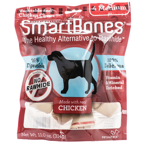 Chicken Chews Dog Treat Small 3.5 - 6 Bones