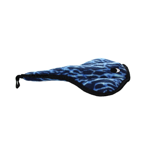 TUFFY - Ocean Creature Stingray Ray-Ray Dog Toy Blue