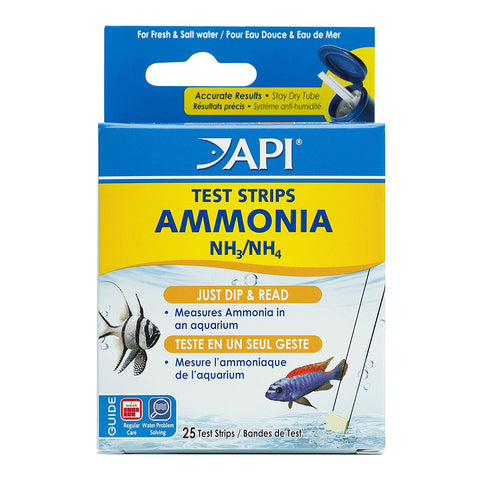 API - Ammonia Aquarium Test Strips