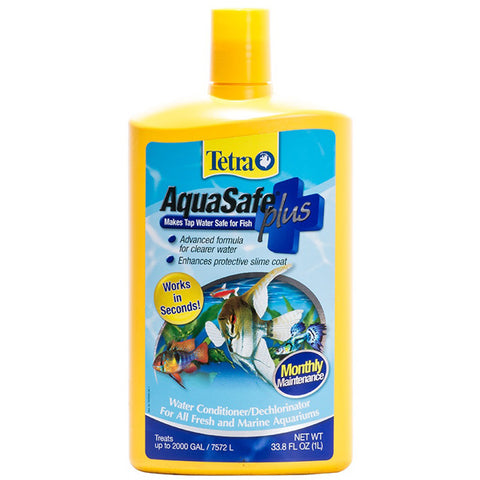Tetra Usa Inc. - AquaSafe Plus Water Conditioner - 33.8 fl. oz. (1000 ml)