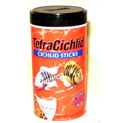 Tetra Usa Inc. - Cichlid Sticks Fish Food - 5.65oz. (160 g)