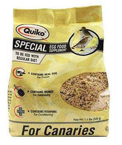 Sun Seed Company - Quiko Special Egg Food Supplement - 1.1 Lb. (500 g)