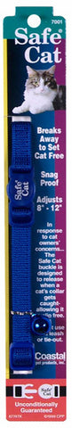 Coastal Pet Products - Nylon Adjustable Breakaway Cat Collar Blue