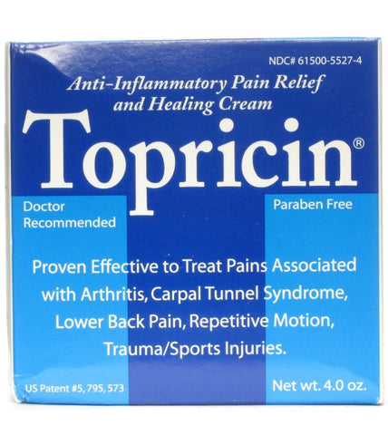 TOPRICIN - Pain Relief and Therapeutic Healing Cream