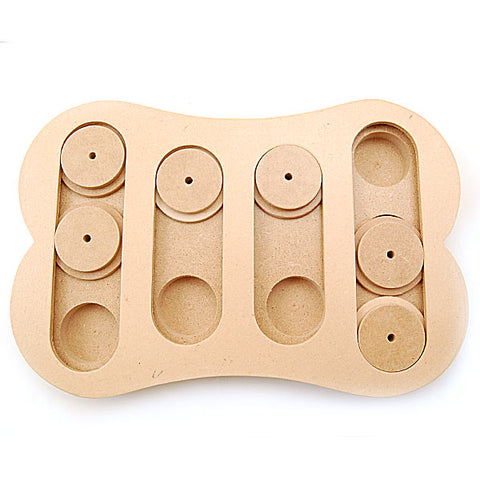 Ethical Pet Products - Seek-A-Treat Shuffle Bone Dog Puzzle