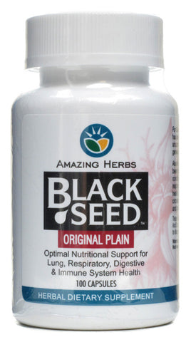 BLACK SEED - Black Seed Original Plain - 100 Capsules