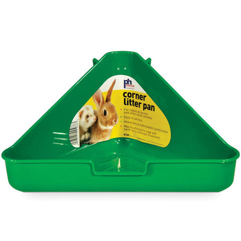 Prevue Pet Products - Ferret/Rabbit Corner Litter Pan