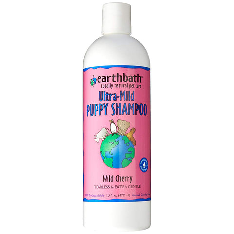 EARTHBATH - All Natural Puppy Shampoo, Wild Cherry