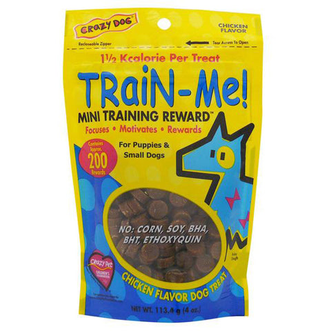 CRAZY DOG - Train-Me Training Rewards Mini Chicken Dog Treat