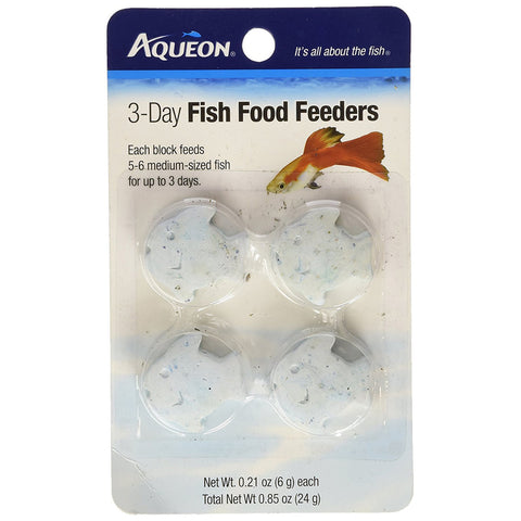 AQUEON - 3-Day Fish Food Feeders