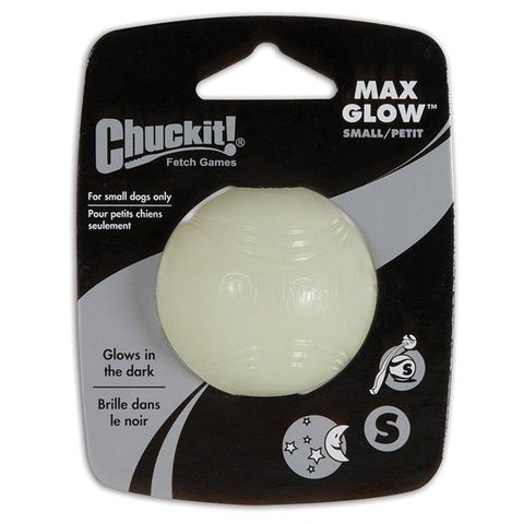 CHUCKIT - Max Glow Ball Dog Toy Small
