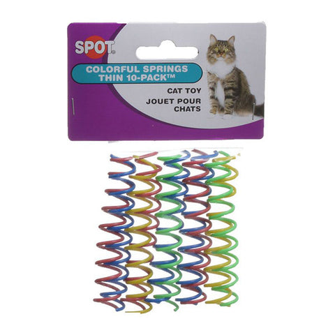 SPOT - Thin Colorful Springs Cat Toy
