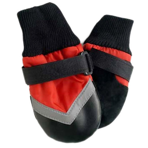 FASHION PET - Extreme All Weather Boots for Dogs Medium Red