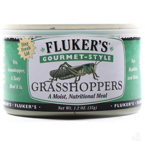 FLUKER FARMS - Gourmet Canned Food Grasshoppers