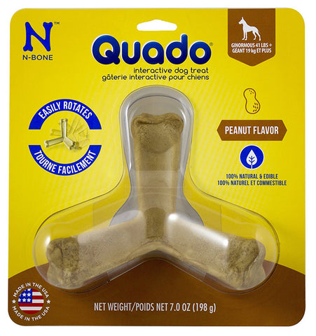 N-BONE - Quado Interactive Chew In Peanut Flavor Ginormous