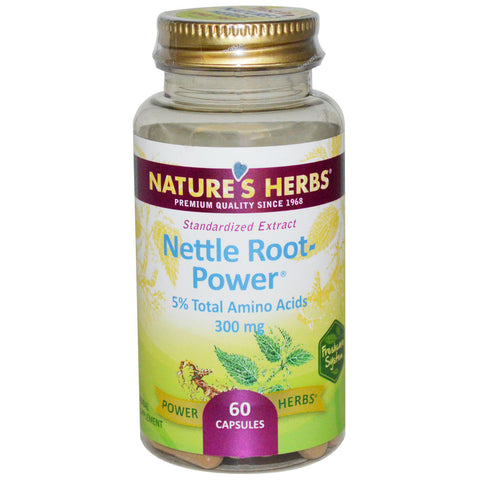 NATURE'S HERBS - Nettle Root-Power 300 mg