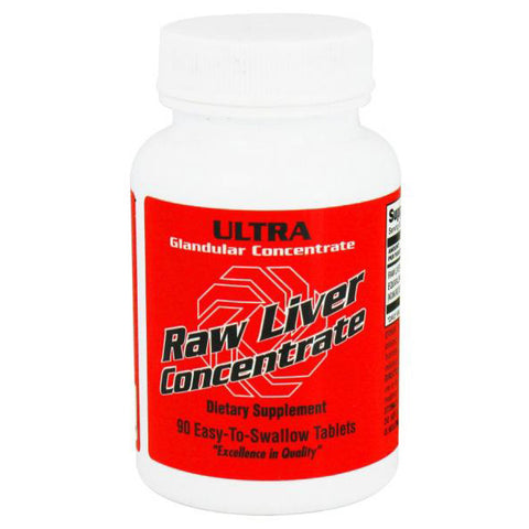 ULTRA GLANDULARS - Raw Liver Concentrate 8000mg.