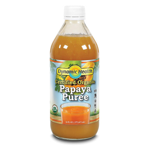 DYNAMIC HEALTH - Certified Organic Papaya Puree