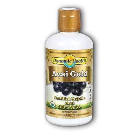 DYNAMIC HEALTH - Acai Gold 100% Pure Organic Juice