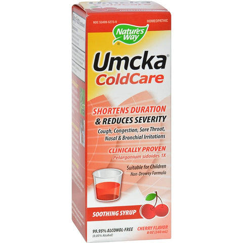 NATURES WAY - Umcka ColdCare Cherry Syrup Alcohol Free