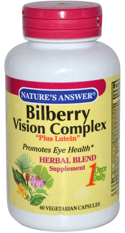 Natures Answer Bilberry Vision Complex
