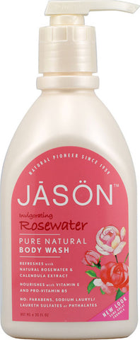 Jason Natural Rosewater Satin Shower Body Wash