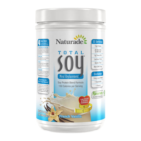 NATURADE - Total Soy All Natural Powder, French Vanilla