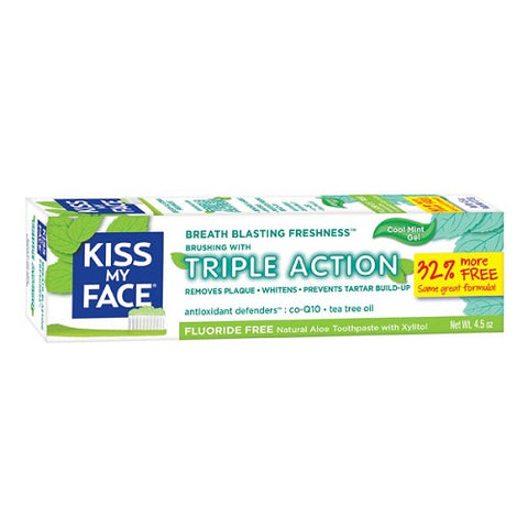 Kiss My Face Triple Action Toothpaste