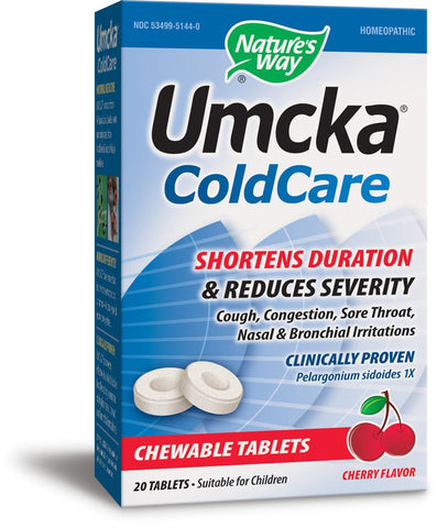 NATURES WAY - Umcka ColdCare Cherry Flavor