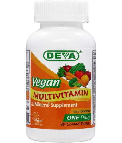 Deva Nutrition Vegan One Daily Multivitamin Mineral