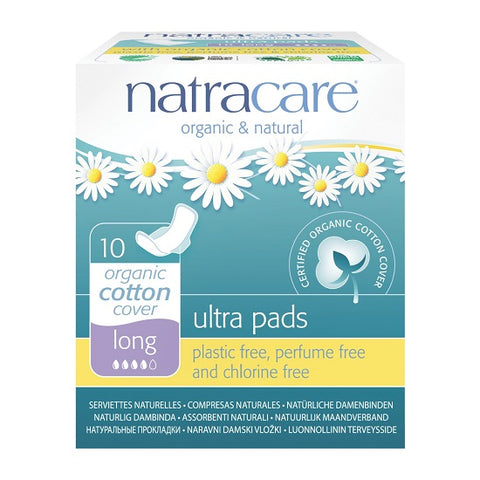 NATRACARE - Natural Feminine Ultra Pads Long with Wings