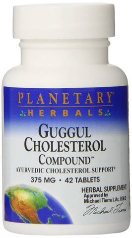 Planetary Herbals Guggul Cholesterol Compound 375 mg