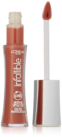 L'OREAL - Infallible 8HR Le Gloss 815 Barely Nude