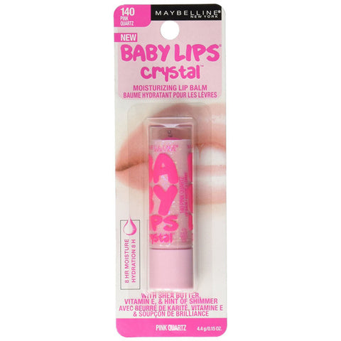 MAYBELLINE - Baby Lips Crystal Lip Balm 140 Pink Quartz