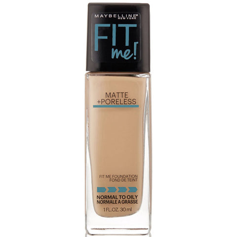 MAYBELLINE - Fit Me Matte + Poreless Foundation 120 Classic Ivory