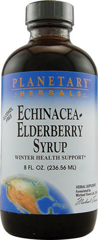 Planetary Herbals Echinacea Elderberry Syrup Liquid