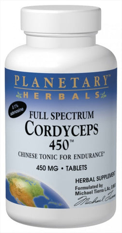 Planetary Herbals Cordyceps 450 Full Spectrum