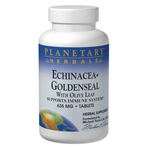 Planetary Herbals Echinacea Goldenseal with Olive Leaf