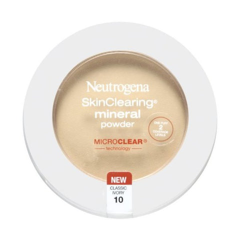 NEUTROGENA - SkinClearing Mineral Powder #10 Classic Ivory