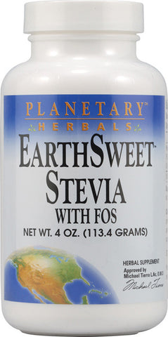 Planetary Herbals EarthSweet Stevia with FOS