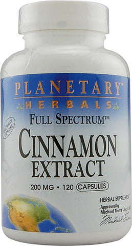 Planetary Herbals Cinnamon Extract Full Spectrum 200 mg