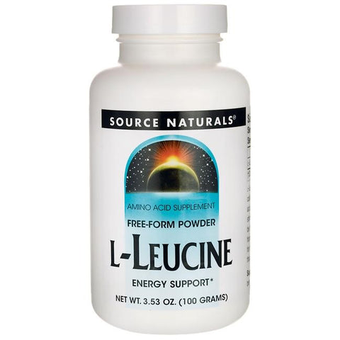 Source Naturals L Leucine 1 3 g Powder
