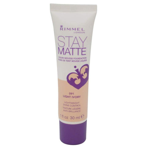 RIMMEL - Stay Matte Liquid Mousse Foundation #091 Light Ivory