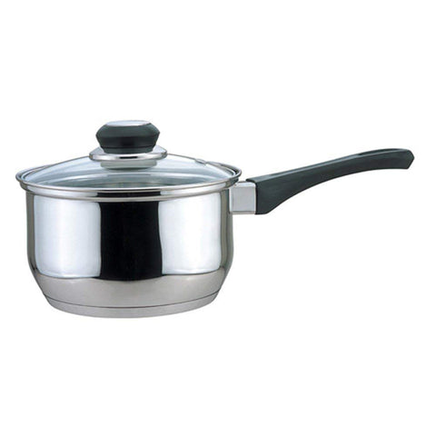 CULINARY EDGE - Saucepan with Glass Cover with Bakelite handle