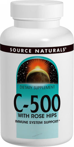 Source Naturals Vitamin C 500 with Rose Hips