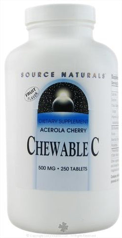 Source Naturals Acerola Cherry Chewable C