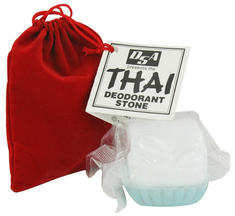Thai Deodorant Stone Thai Deodorant Stone with Velvet Pouch