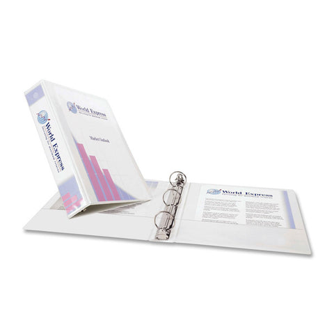 AVERY - Economy View Binder with 2 Inch Round Ring White