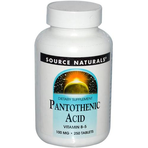 Source Naturals Pantothenic Acid