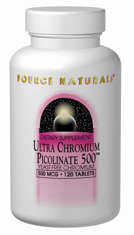 Source Naturals Ultra Chromium Picolinate 500